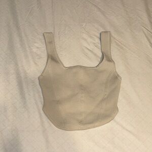 Babaton Cream Knit Top